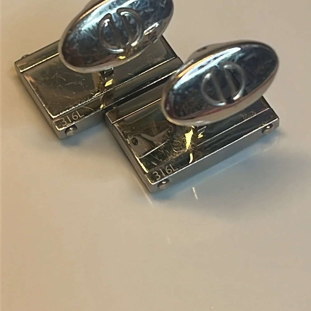DAVID DONAHUE DIAMOND CUFFLINKS